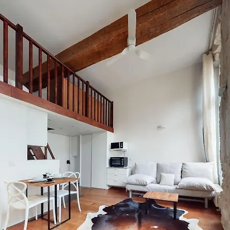 Chez Gustave: Clim Calm,saint Paul Marais, 2guests Parigi